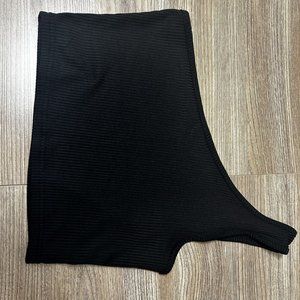 One shouldered black top